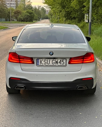 BMW Seria 5 cena 120900 przebieg: 189000, rok produkcji 2017 z Kraków małe 781